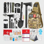 Emergency Survival Kit 262 Piece Crossbody Bag