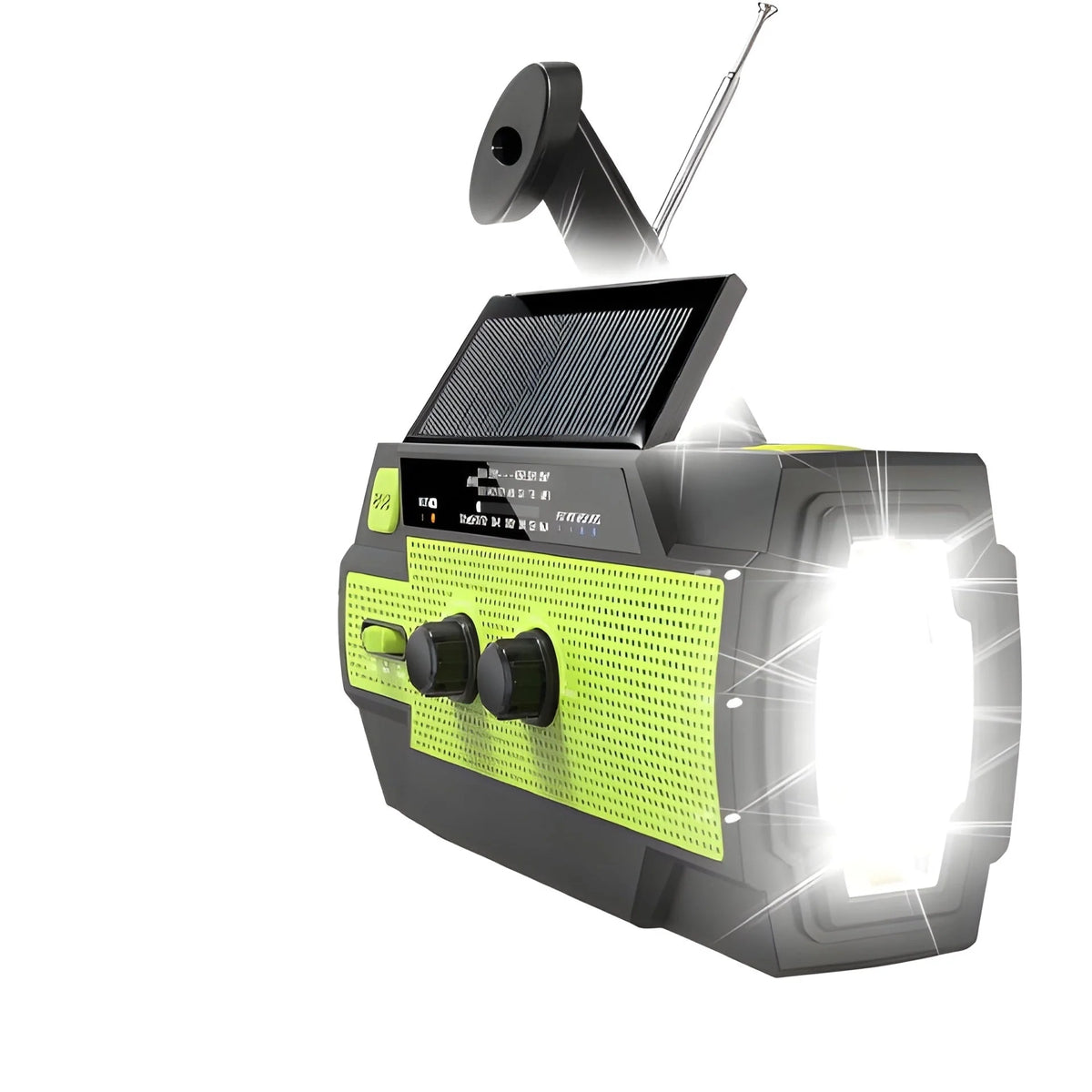 Emergency Weather Radio NOAA Alerts Solar & Hand-Crank