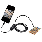 Endoscope Camera Wireless WiFi 1200P HD Semi-Rigid 3.5-Foot Cable