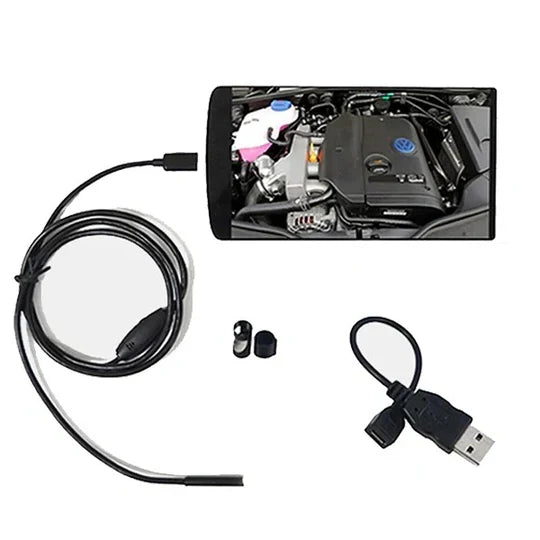 Endoscope Camera Wireless WiFi 1200P HD Semi-Rigid 3.5-Foot Cable