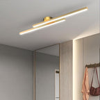 Energy-Efficient Aluminum LED Semi-Flush Ceiling Light (Dimmable Remote Control)