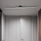 Energy-Efficient Aluminum LED Semi-Flush Ceiling Light (Dimmable Remote Control)