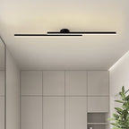 Energy-Efficient Aluminum LED Semi-Flush Ceiling Light (Dimmable Remote Control)