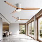Energy-Efficient DC Motor & Adjustable LED Ceiling Fan