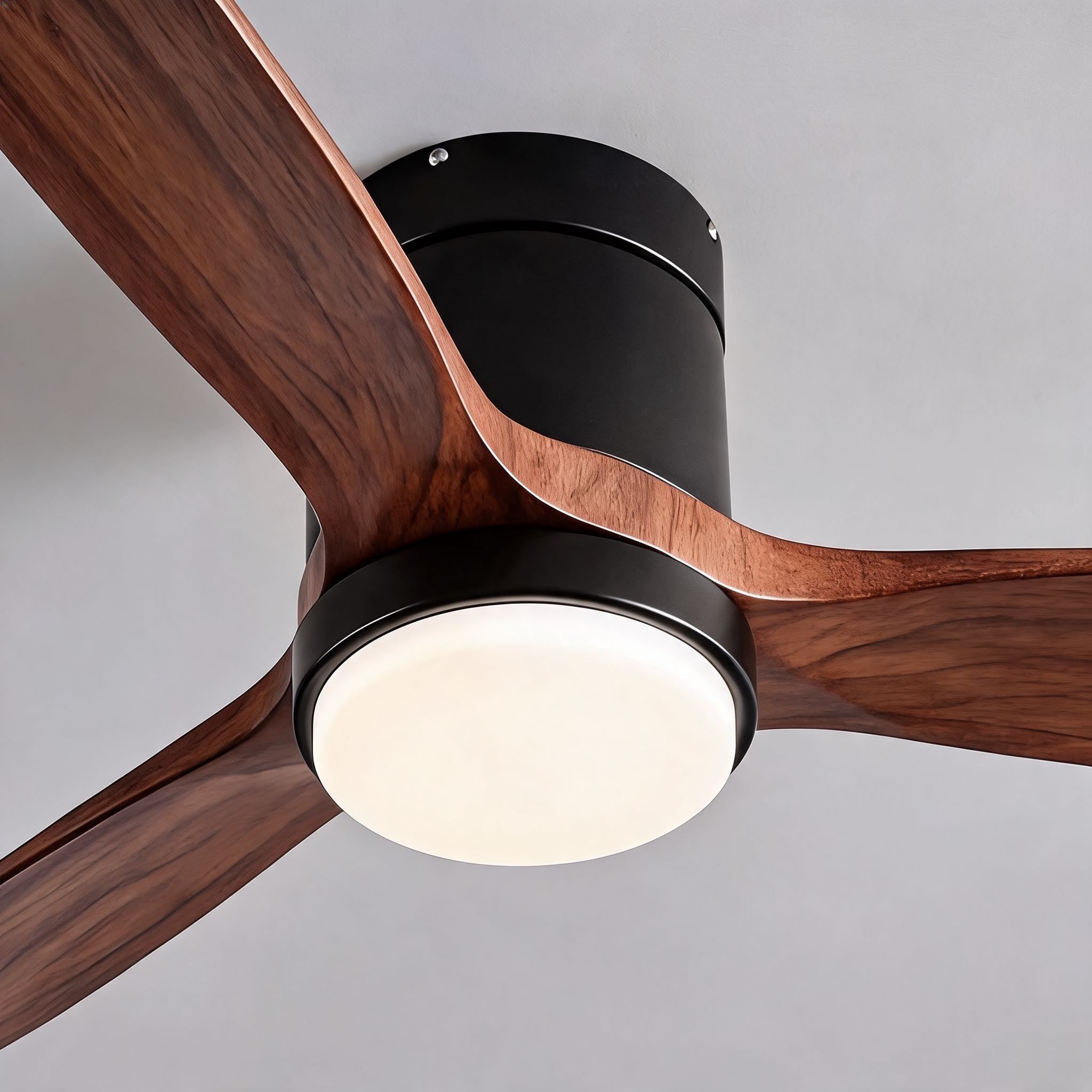 Energy-Efficient DC Motor & Adjustable LED Ceiling Fan