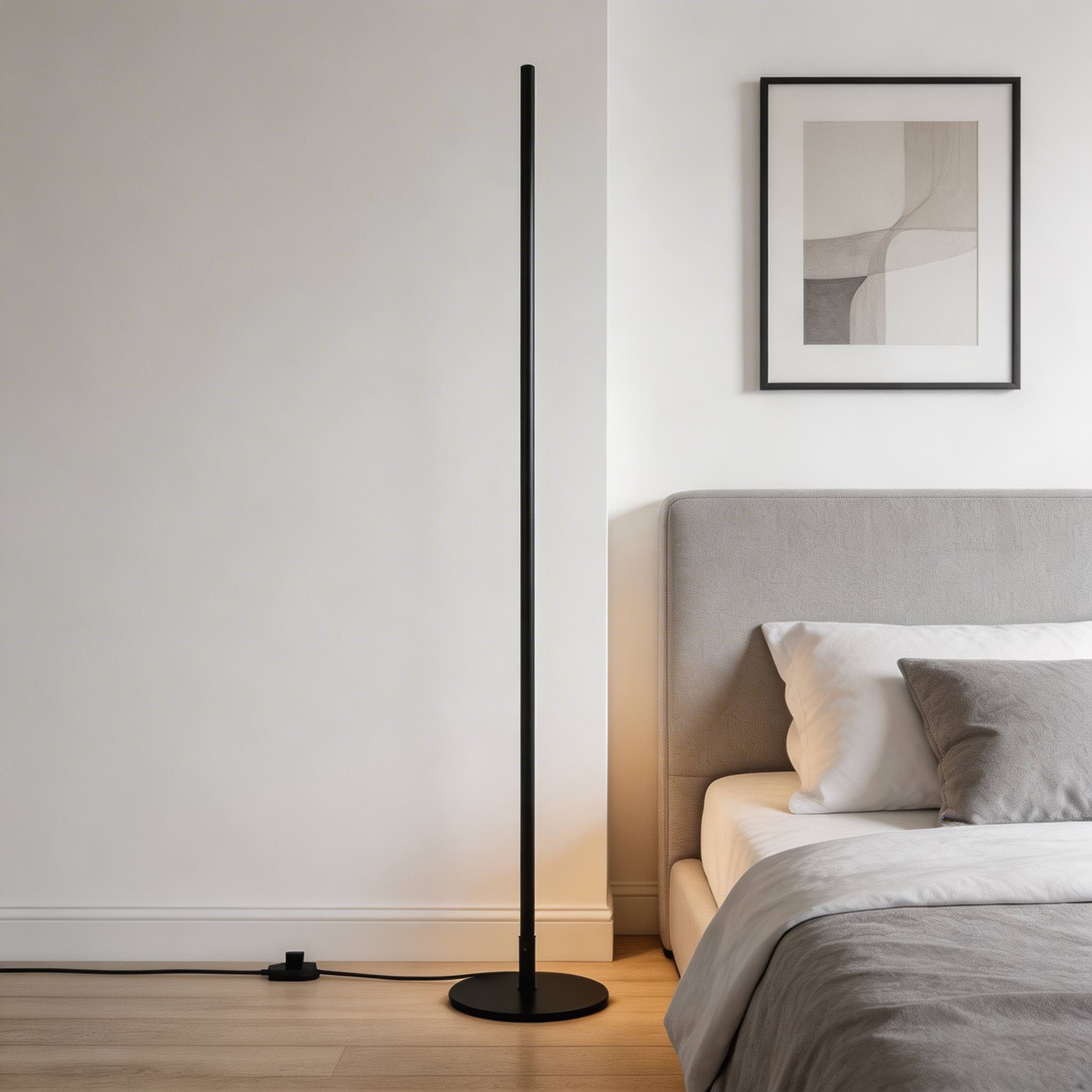 Energy-Efficient LED & Adjustable Height Floor Lamp