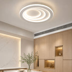 Energy-Efficient LED Geometric Acrylic Flush Mount Light