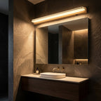 Energy-Efficient LED Polished Iron Vanity Light