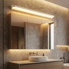 Energy-Efficient LED Polished Iron Vanity Light