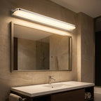 Energy-Efficient LED Polished Iron Vanity Light