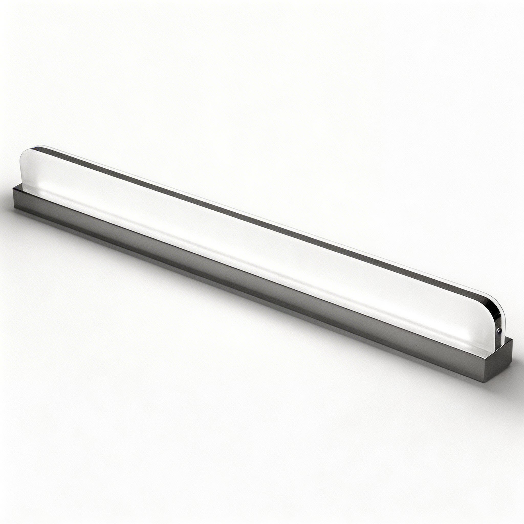 Energy-Efficient LED Polished Iron Vanity Light