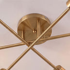 Energy-Efficient LED Sputnik Ceiling Light (Semi-Flush)