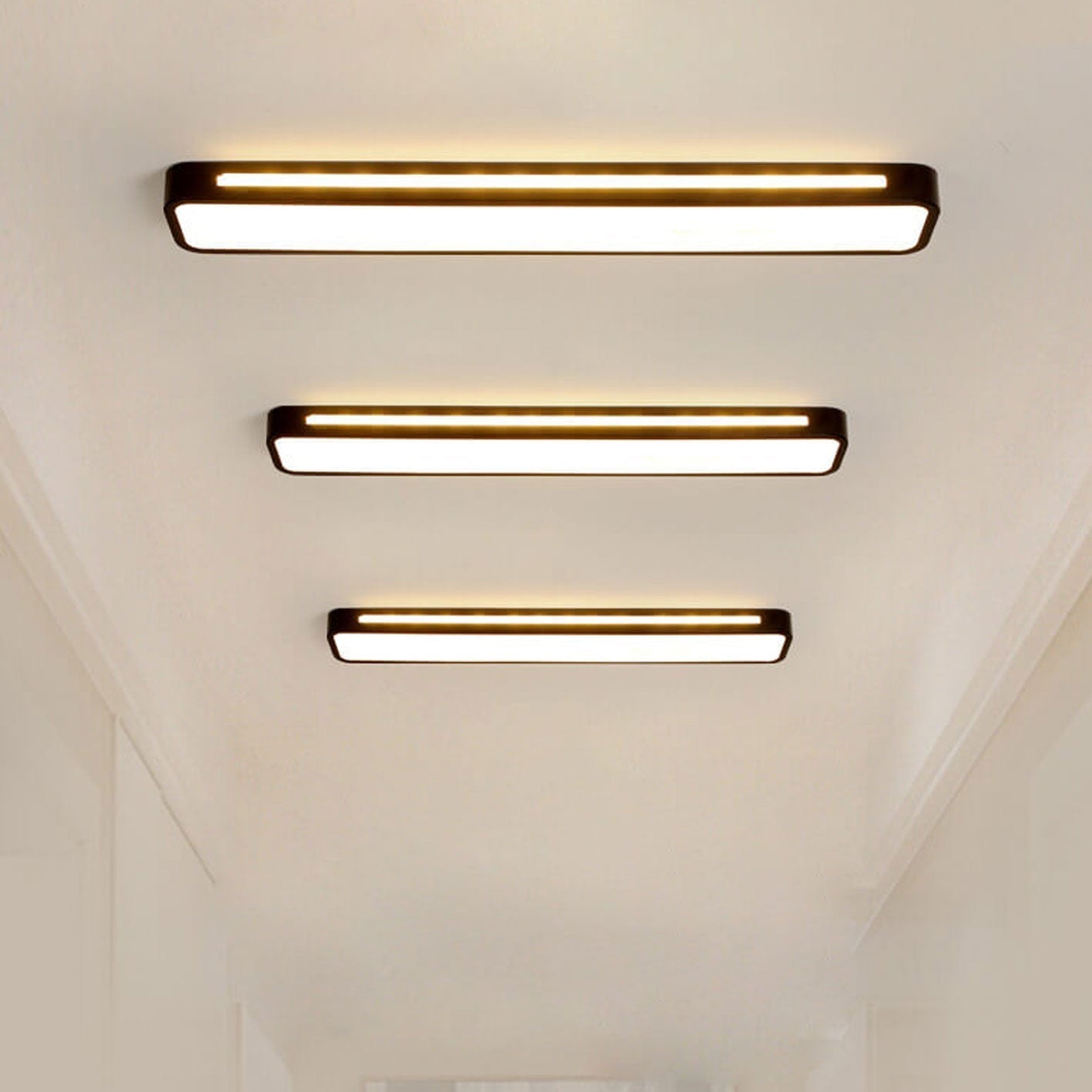 Energy-Efficient Preassembled LED Flush Mount Ceiling Light