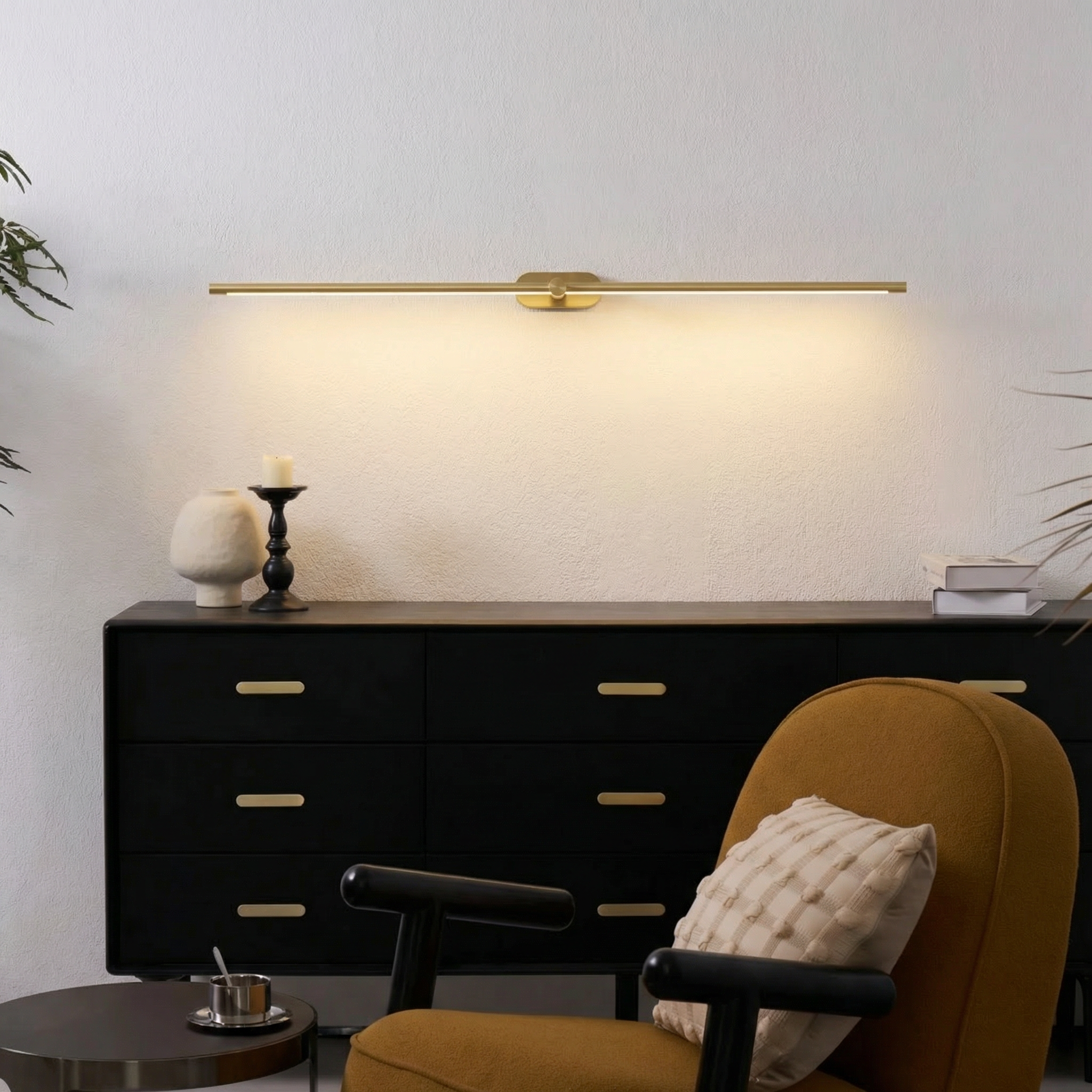 Energy-Efficient Warm White LED Vanity Light Bar