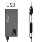 Engraving Pen Wireless Rechargeable LCD Screen & Adjustable Speed