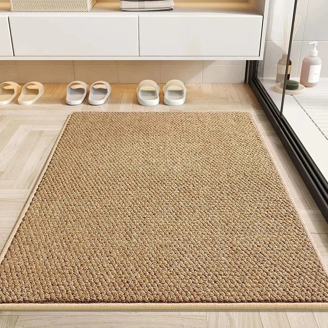 Entrance Door Mat Absorbent & Quick-Drying Non-Slip Backing