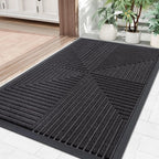 Entrance Floor Mat Dirt-Trapping Non-Slip Rubber Backing