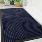 Entrance Floor Mat Dirt-Trapping Non-Slip Rubber Backing