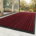 Entrance Mat Striped Dirt-Scraping Non-Slip
