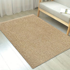 Entry Mat Jute-Style Machine Washable & Non-Slip Backing