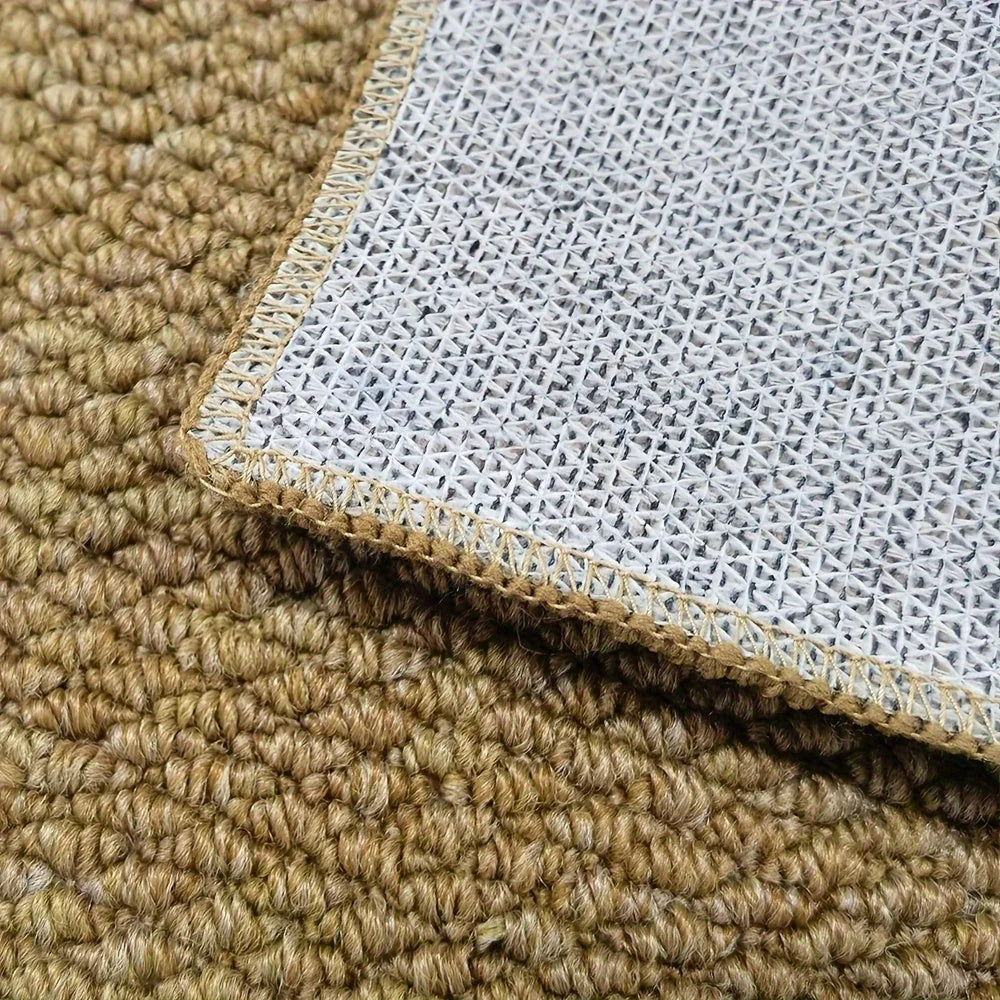 Entry Mat Jute-Style Machine Washable & Non-Slip Backing