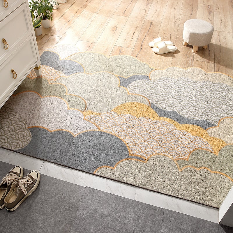 Entryway Doormat Dirt-Trapping PVC Loop Non-Slip & Washable