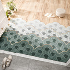 Entryway Doormat Dirt-Trapping PVC Loop Non-Slip & Washable