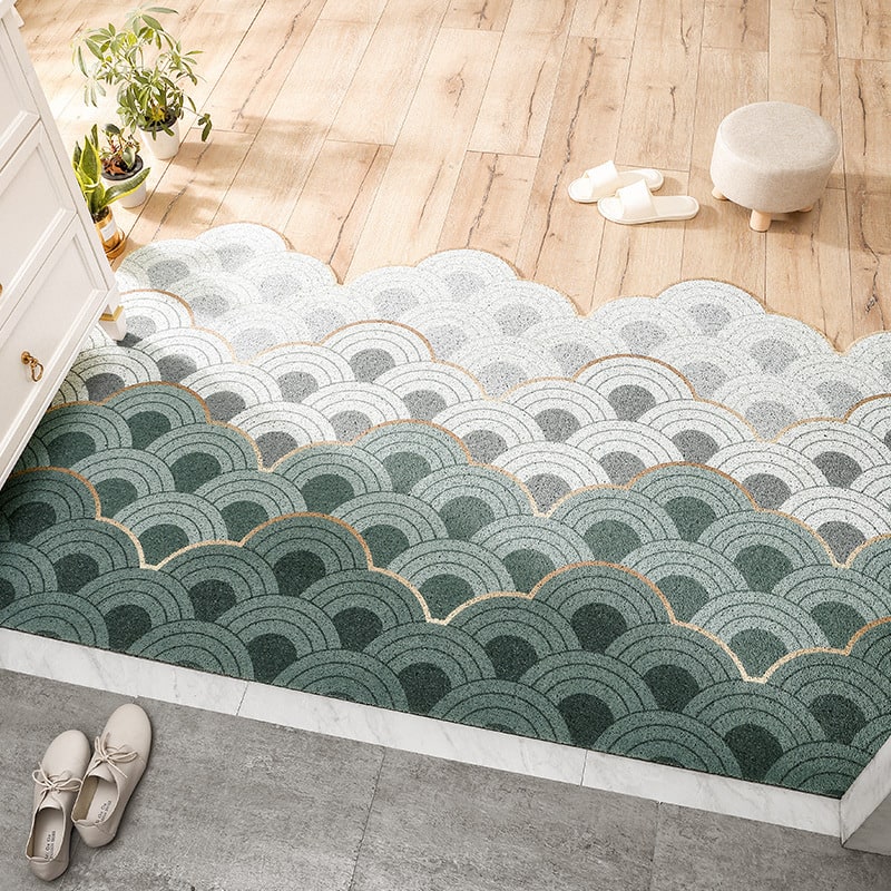 Entryway Doormat Dirt-Trapping PVC Loop Non-Slip & Washable