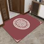 Entryway Mat Floral Artwork Dirt-Trapping 31.5 x 47.2 Inch