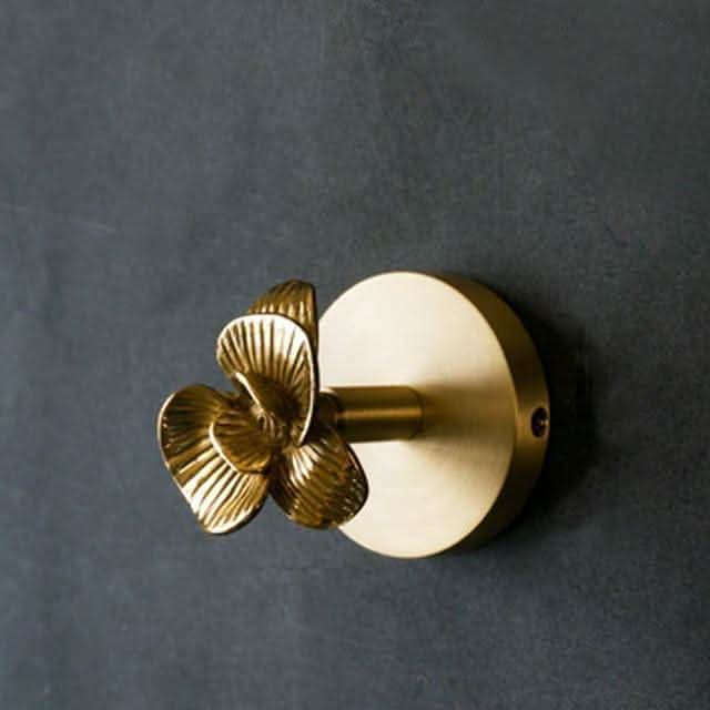 Entryway Wall Hook Solid Brass Animal Head