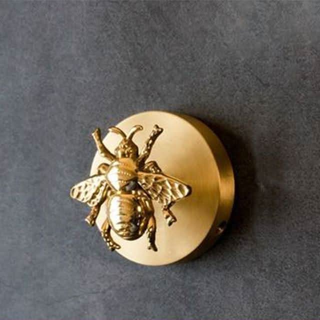 Entryway Wall Hook Solid Brass Animal Head