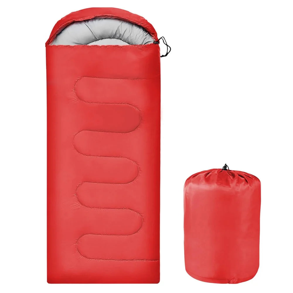 Envelope Sleeping Bag Hollow Cotton Polyester-Lined To 14°F