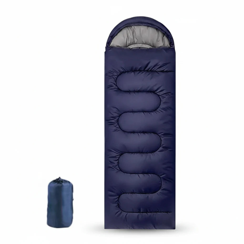 Envelope Sleeping Bag Hollow Cotton Polyester-Lined To 14°F