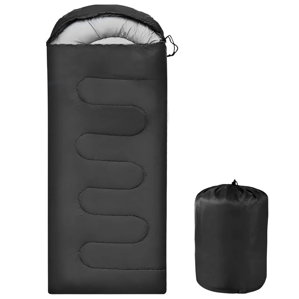 Envelope Sleeping Bag Hollow Cotton Polyester-Lined To 14°F