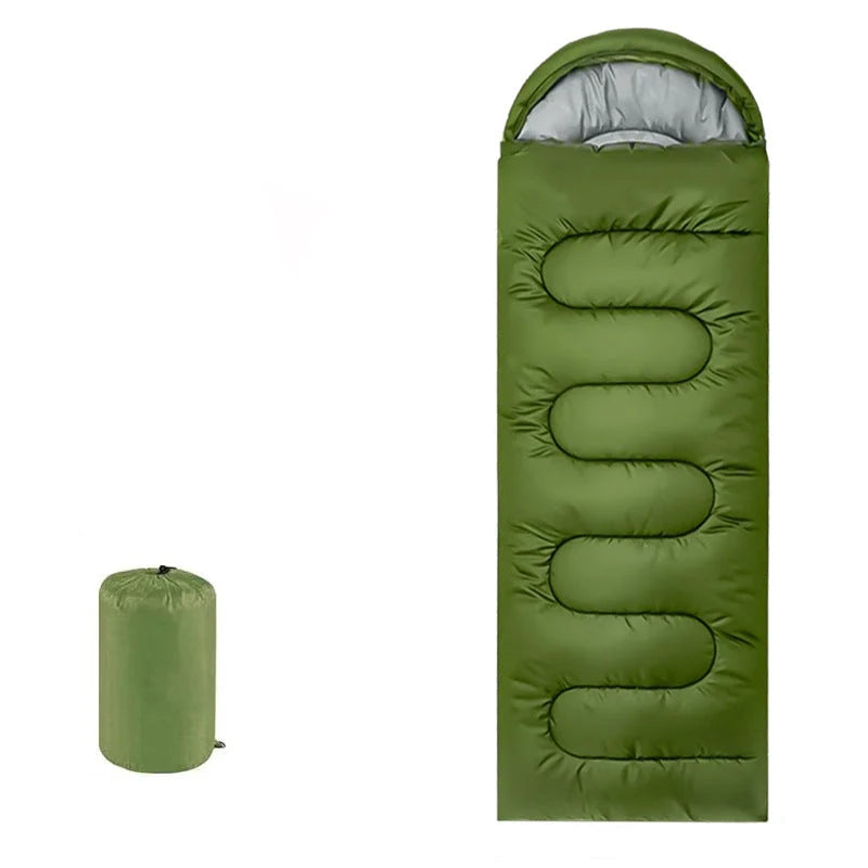 Envelope Sleeping Bag Hollow Cotton Polyester-Lined To 14°F