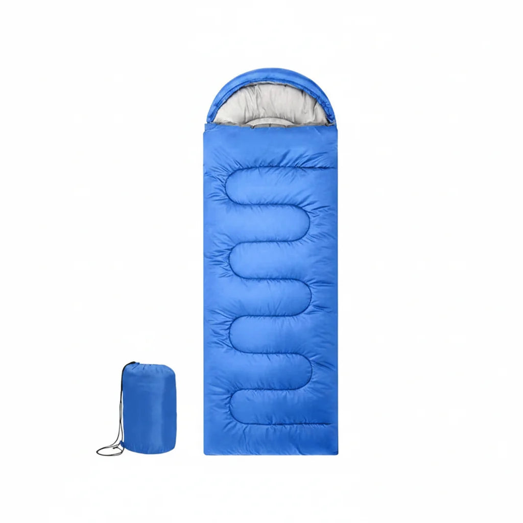 Envelope Sleeping Bag Hollow Cotton Polyester-Lined To 14°F