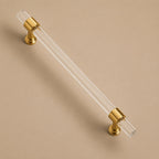 Ergonomic Acrylic Cabinet Handles & Knobs (Easy Installation)