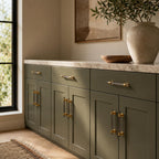 Ergonomic Acrylic Cabinet Handles & Knobs (Easy Installation)