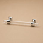 Ergonomic Acrylic Cabinet Handles & Knobs (Easy Installation)