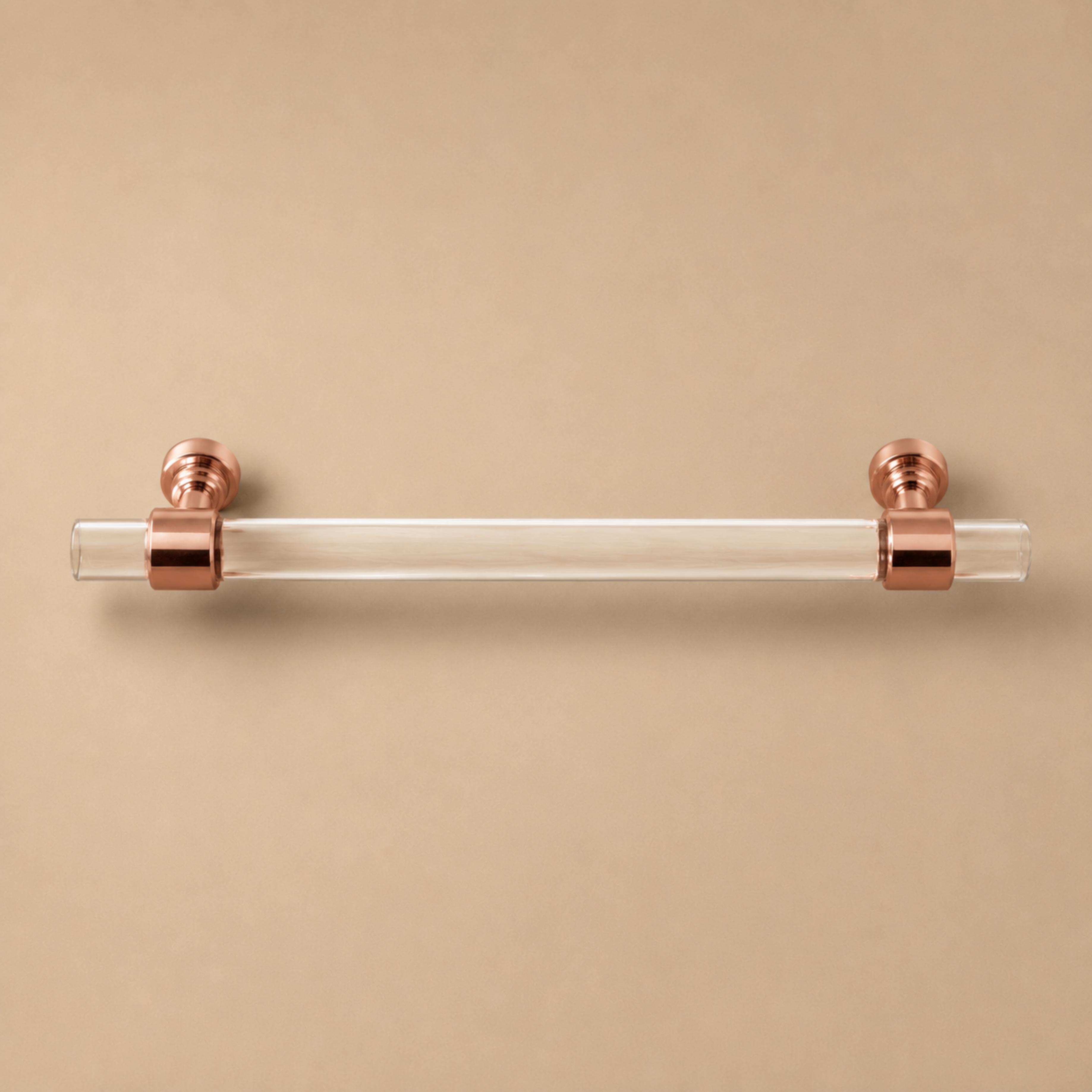 Ergonomic Acrylic Cabinet Handles & Knobs (Easy Installation)