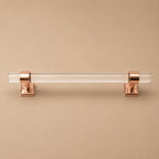 Ergonomic Acrylic Cabinet Handles & Knobs (Easy Installation)