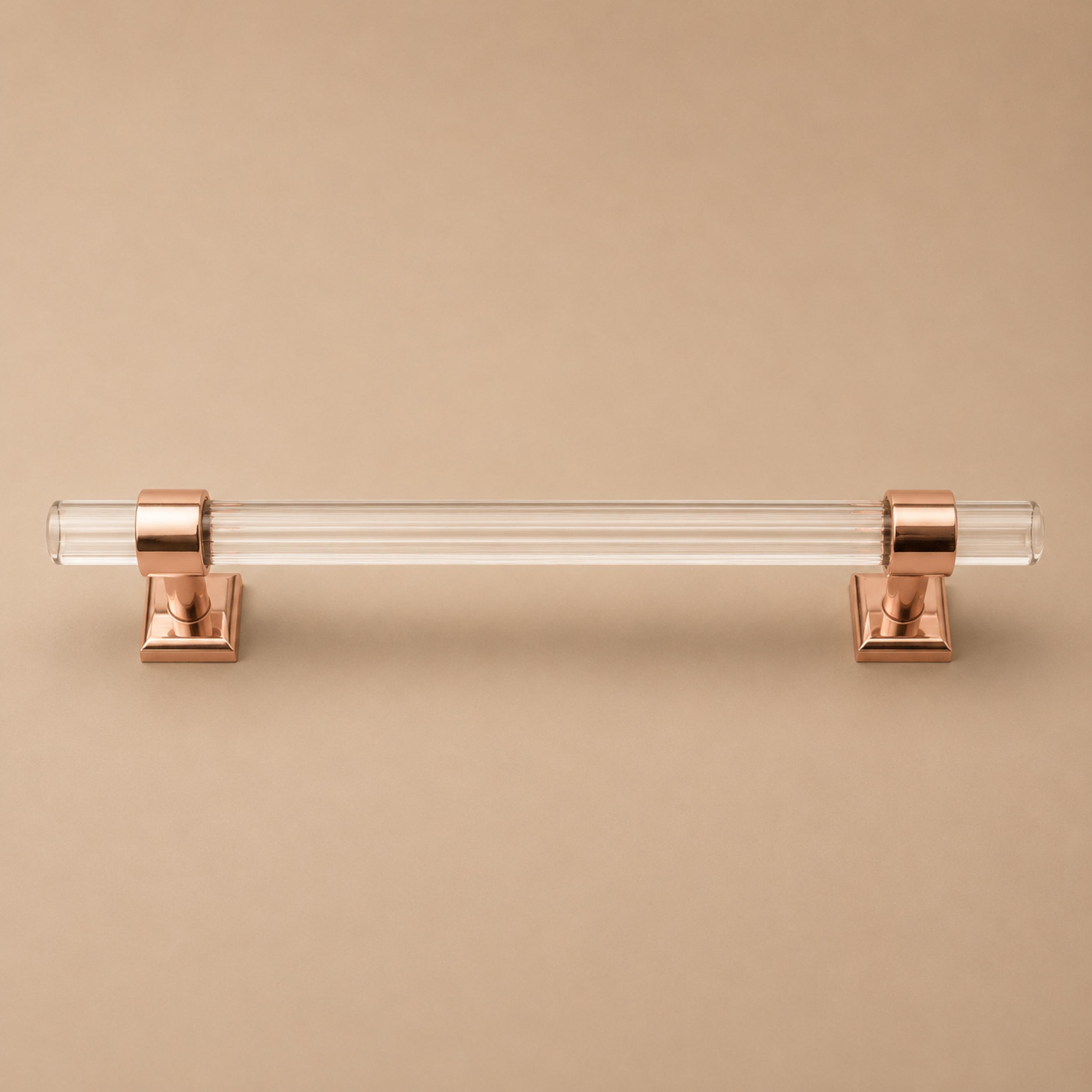 Ergonomic Acrylic Cabinet Handles & Knobs (Easy Installation)
