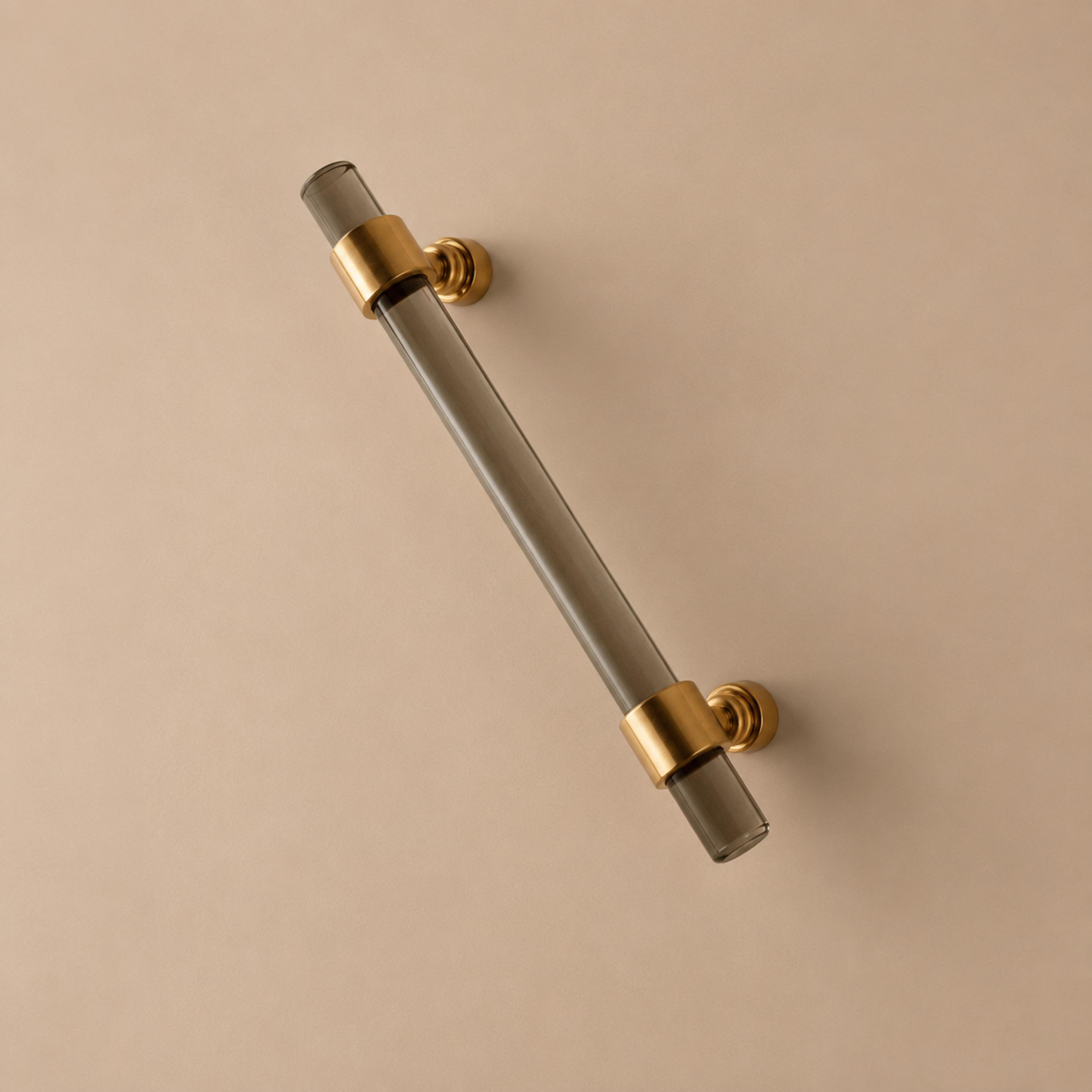 Ergonomic Acrylic Cabinet Handles & Knobs (Easy Installation)