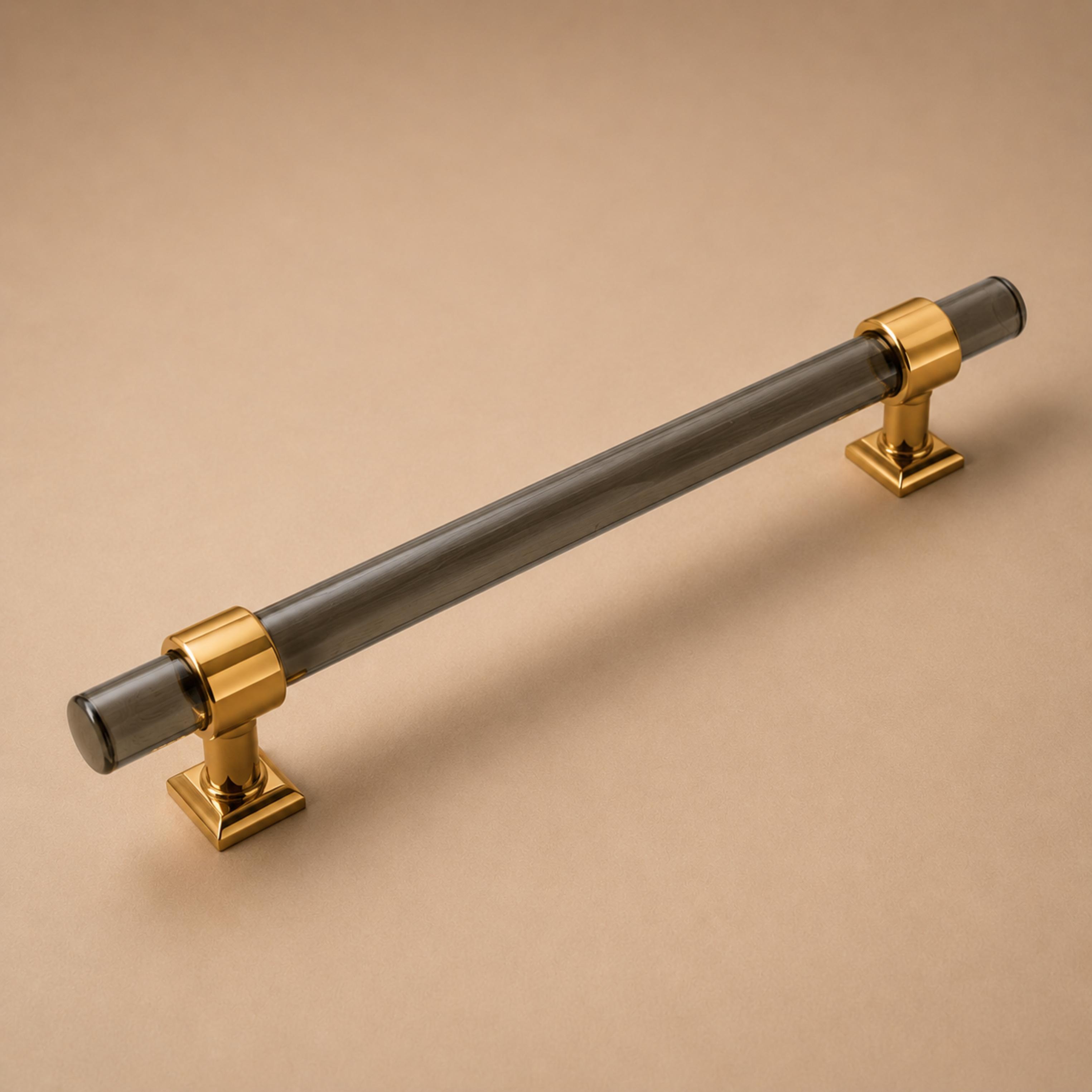 Ergonomic Acrylic Cabinet Handles & Knobs (Easy Installation)