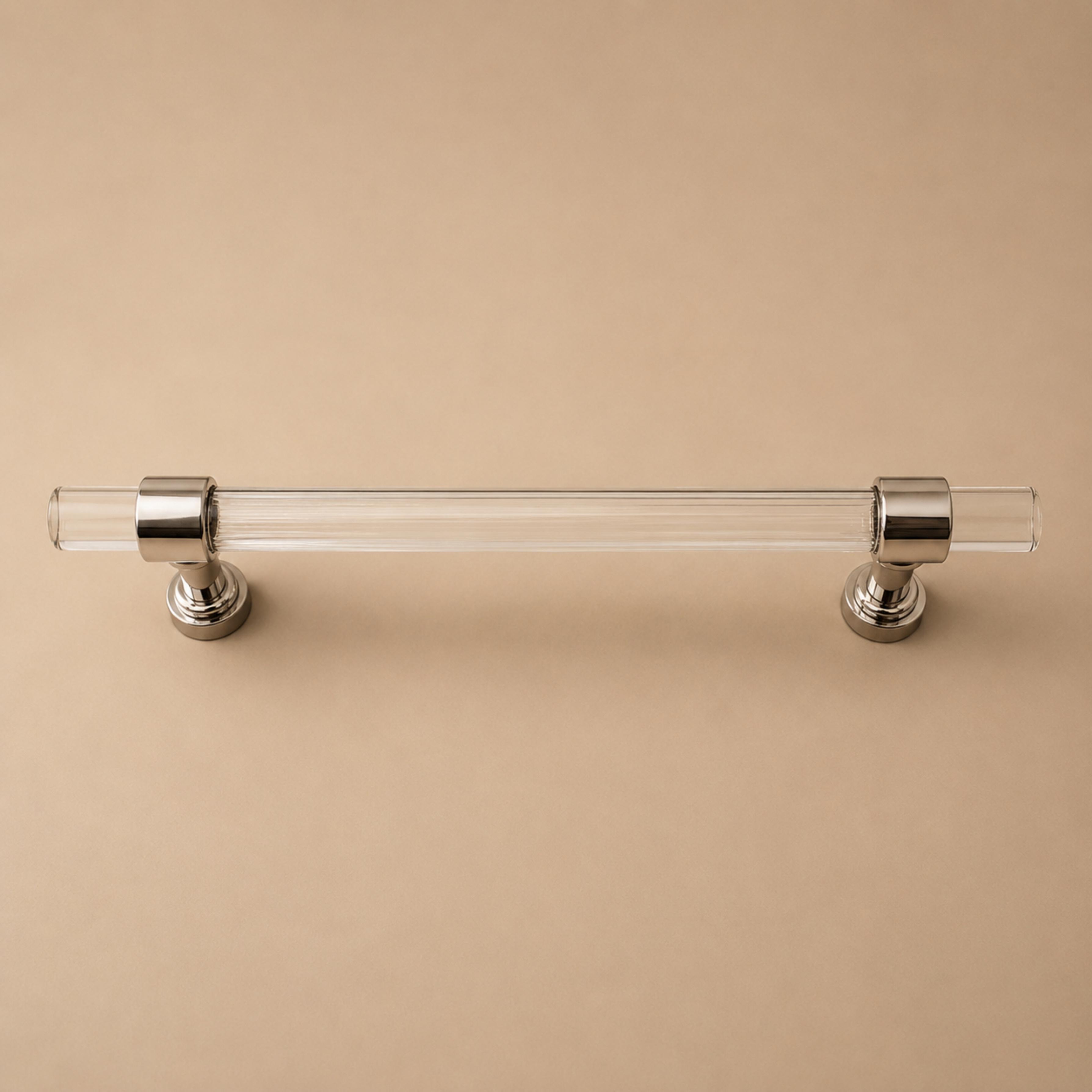 Ergonomic Acrylic Cabinet Handles & Knobs (Easy Installation)