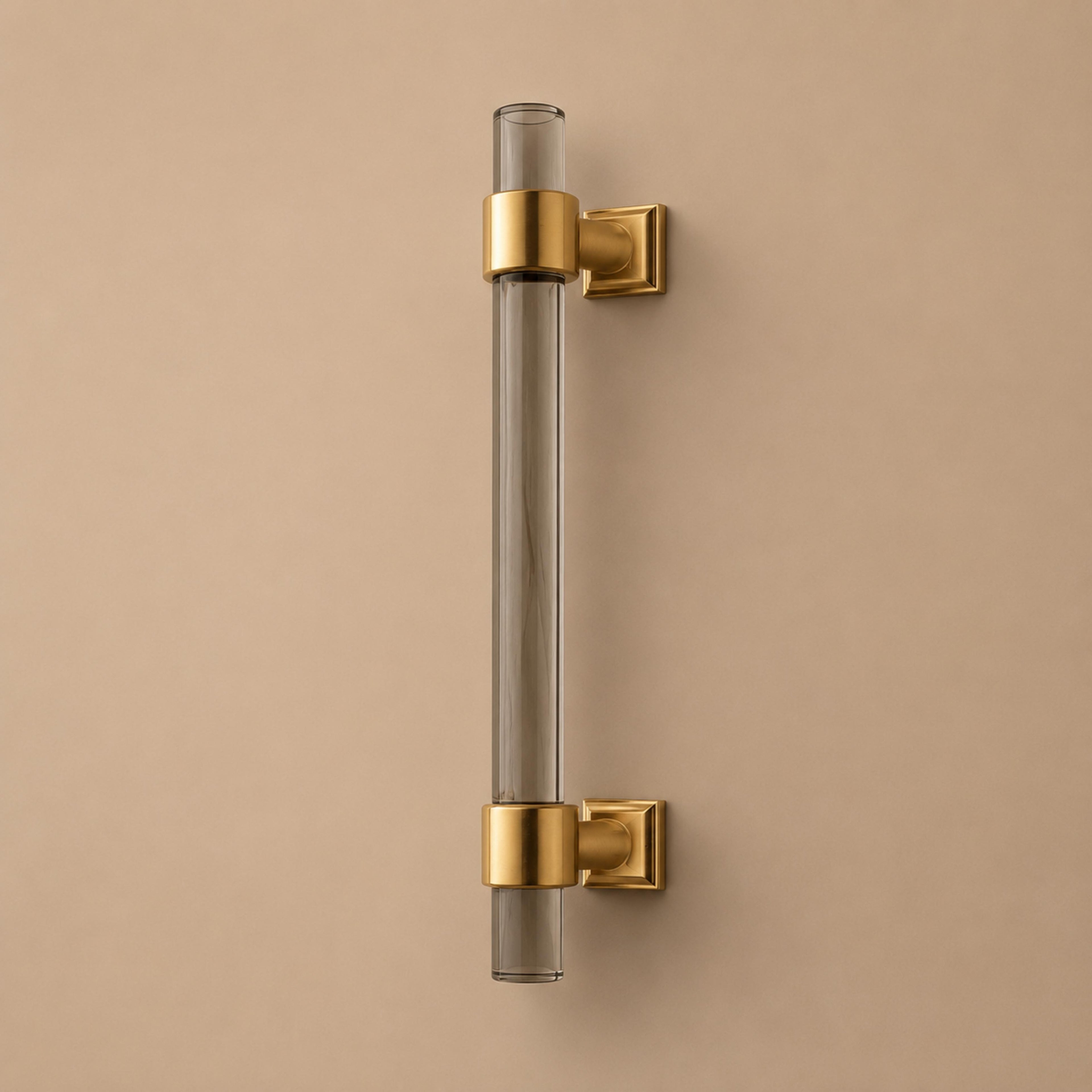 Ergonomic Acrylic Cabinet Handles & Knobs (Easy Installation)