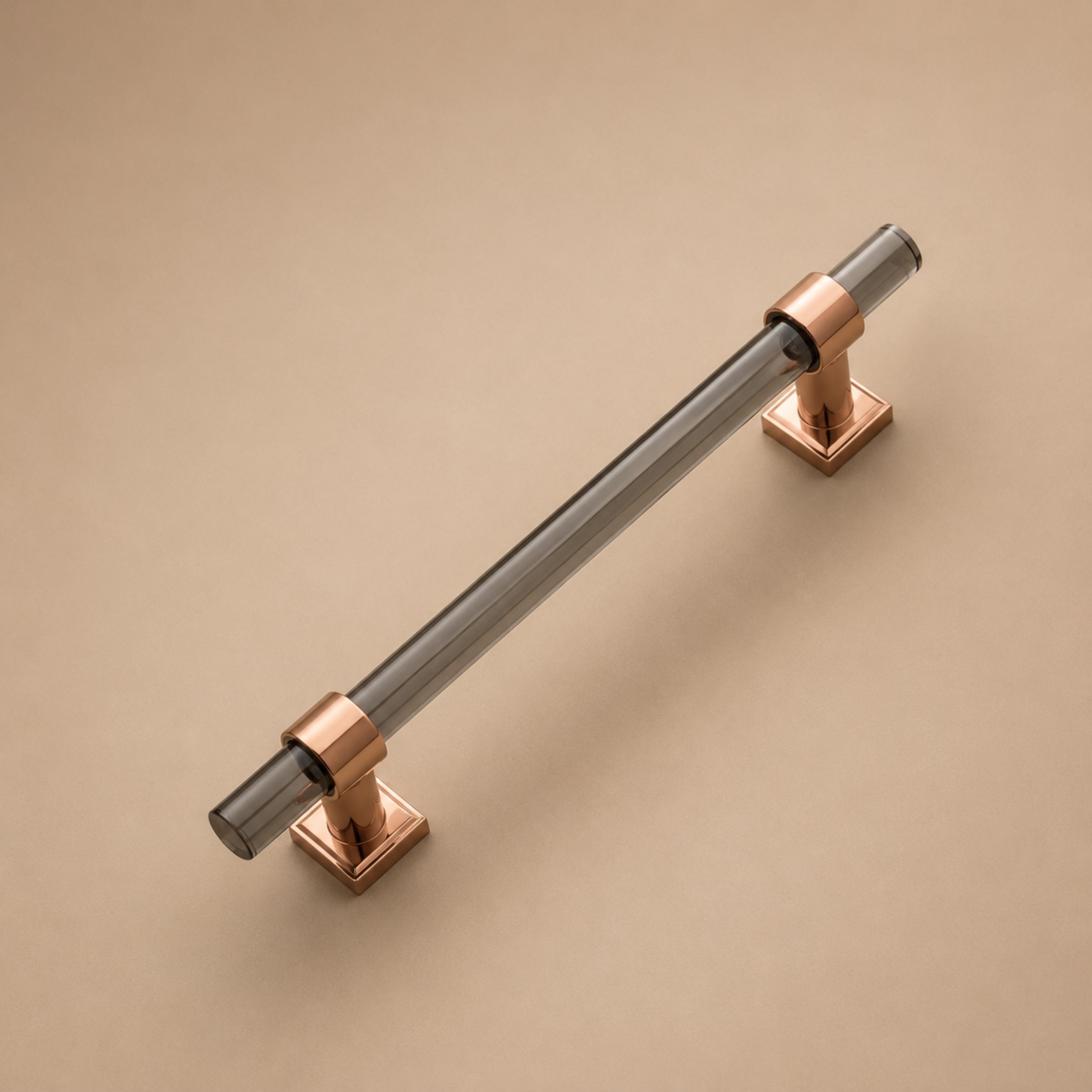 Ergonomic Acrylic Cabinet Handles & Knobs (Easy Installation)