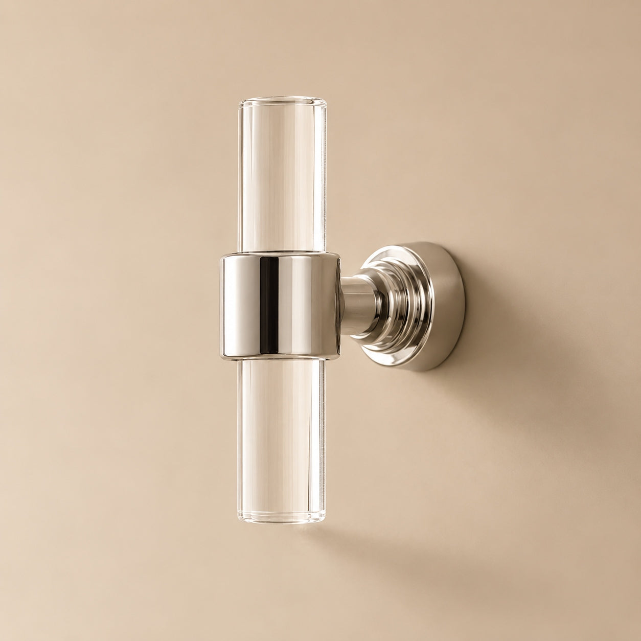 Ergonomic Acrylic Cabinet Handles & Knobs (Easy Installation)