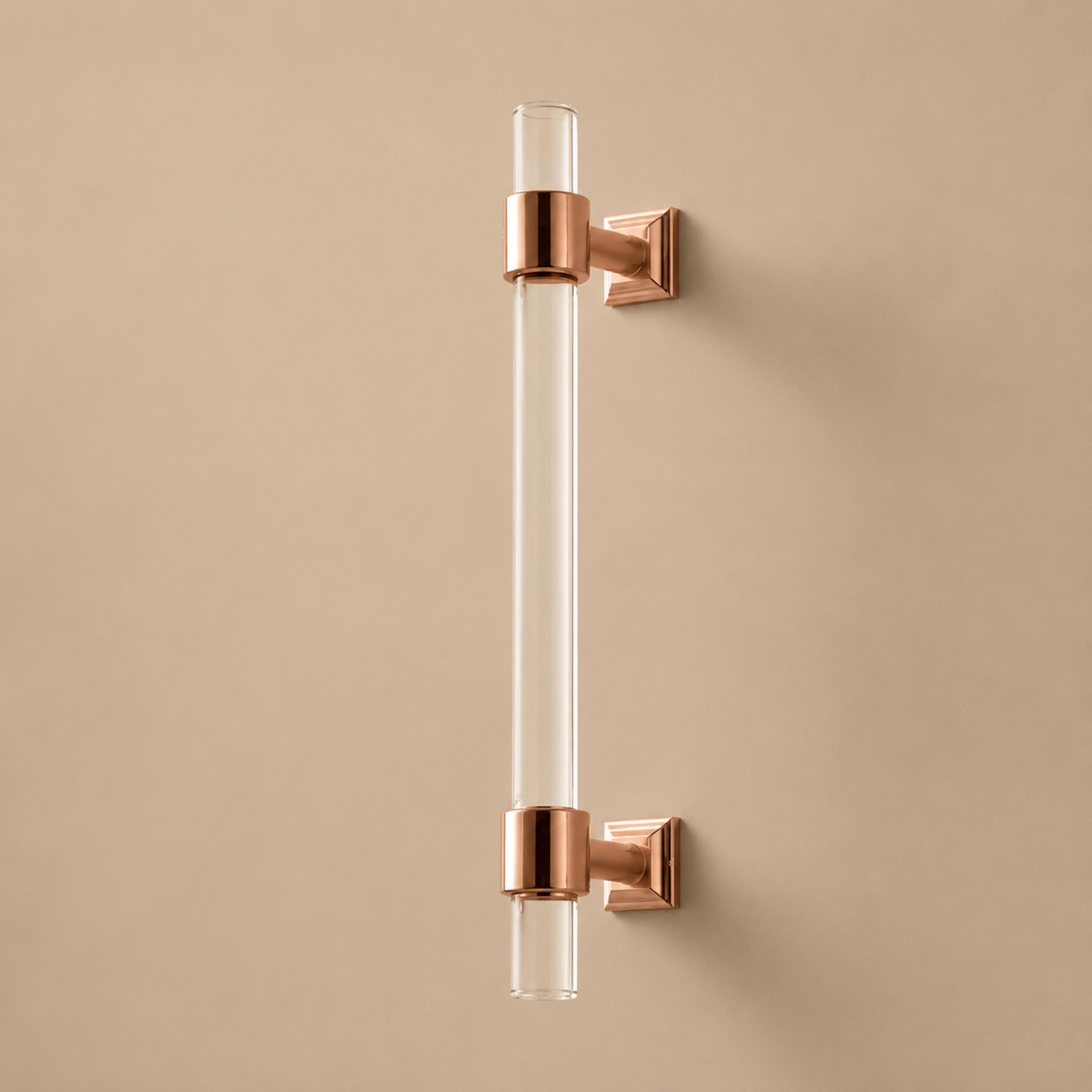 Ergonomic Acrylic Cabinet Handles & Knobs (Easy Installation)