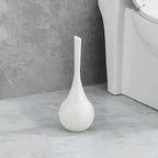 Ergonomic Handle & Firm Bristles Toilet Brush (Concealed Base)